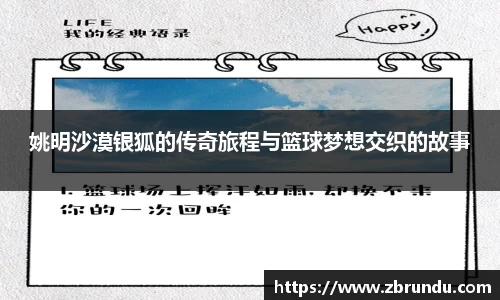 姚明沙漠银狐的传奇旅程与篮球梦想交织的故事