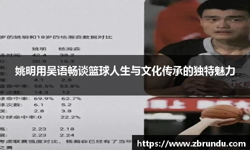姚明用吴语畅谈篮球人生与文化传承的独特魅力